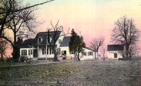 Older photograph of the house