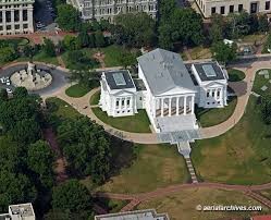 Ariel view of the capitol as it looks today