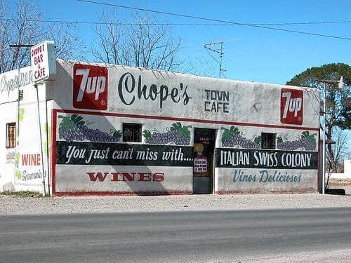 Chope's Advertisement Wall