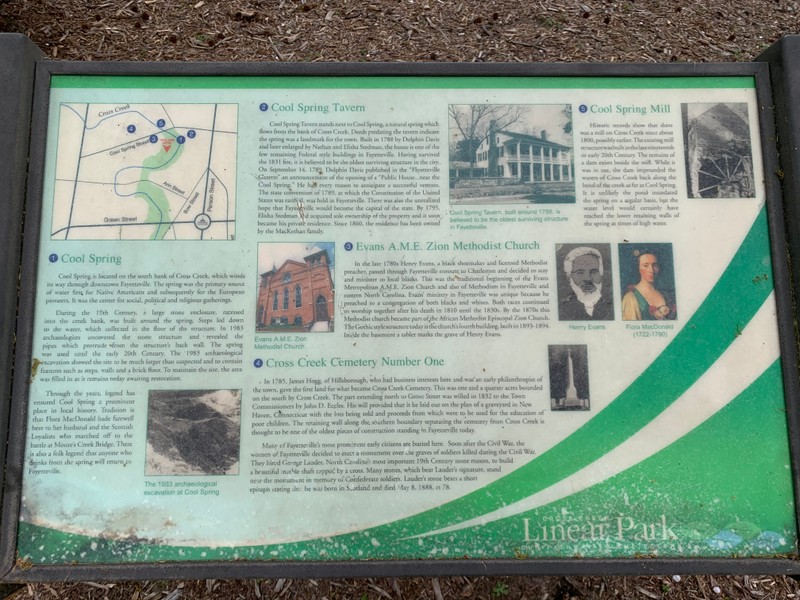 City of Fayetteville Historical Marker