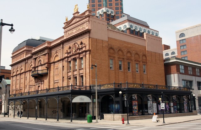 Exterior view of the theater