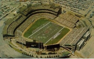 Metropolitan Stadium as Football Field