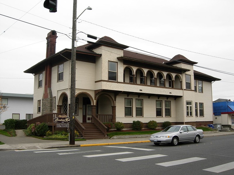 The former Aftermath Clubhouse was built in 1905, becoming what is considered the first clubhouse for women in the state of Washington.