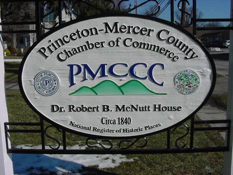 The historic McNutt House is home to the Princeton-Mercer Country Chamber of Commerce 