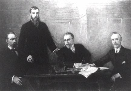 Brothers, Samuel, Joseph, David, and Matthew Walker built up Walker Brothers Bank from their dry goods business, creating one of the first banks in Utah territory.