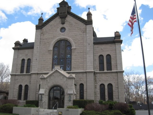 Congregation B’nai Israel, the First Synagogue in Salt Lake City, Utah, was built in 1891.