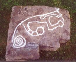 Water Panther Petroglyph.