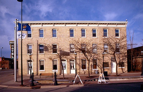 Exterior view of the hotel