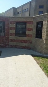 In recent years, a monument was placed in front of the school. On the monument has significant details on the history of the school. The monument is built from demolished blocks from Aracoma High School. 