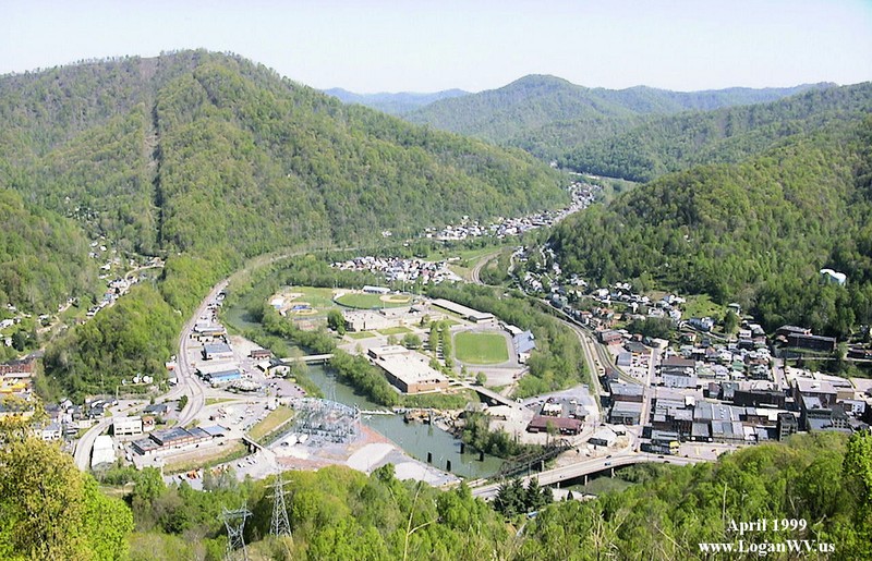 This is a view of Logan High School from Buskirk Hill.
Source: http://loganwv.us/