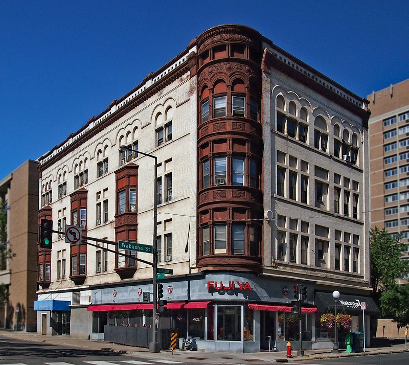 2012 photo of historic Fitzpatrick Building in St. Paul, MN