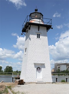 The taller lighthouse