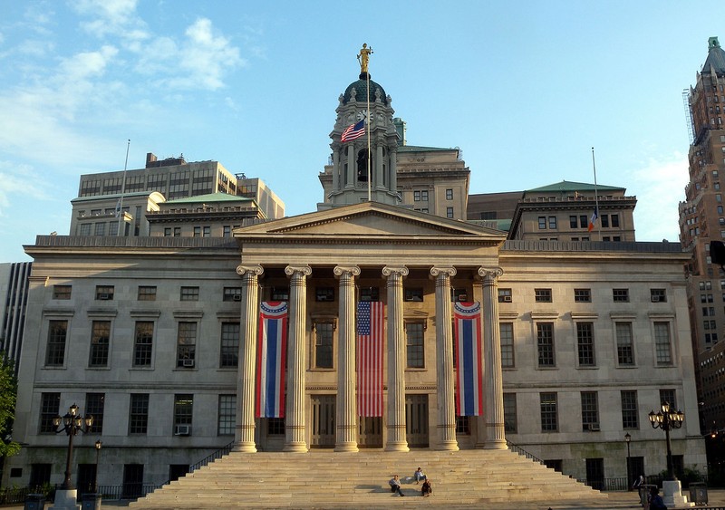 Brooklyn's oldest public building, Brooklyn Borough Hall holds the borough's civic offices.