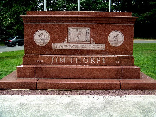 Tombstone for James Francis "Jim" Thorpe