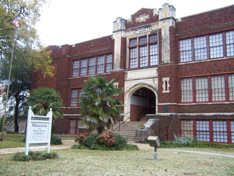 The Museum For East Texas Culture is housed in the former Palestine High School, which was built in 1916.