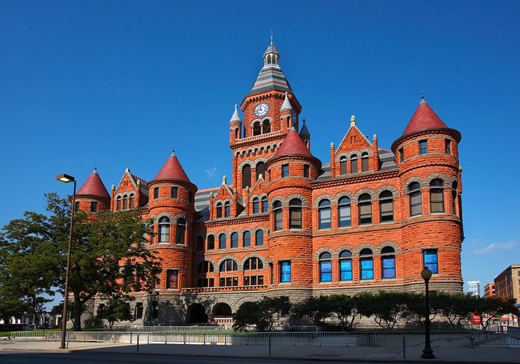 The Old Red Museum of Dallas County History and Culture was built in 1892 as the city's fifth courthouse.