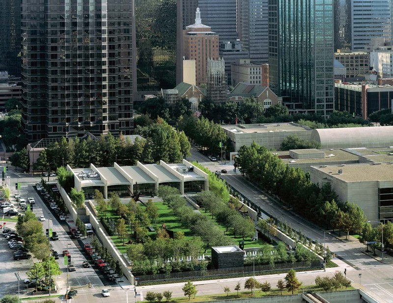 A bird's eye view of the Nasher Center