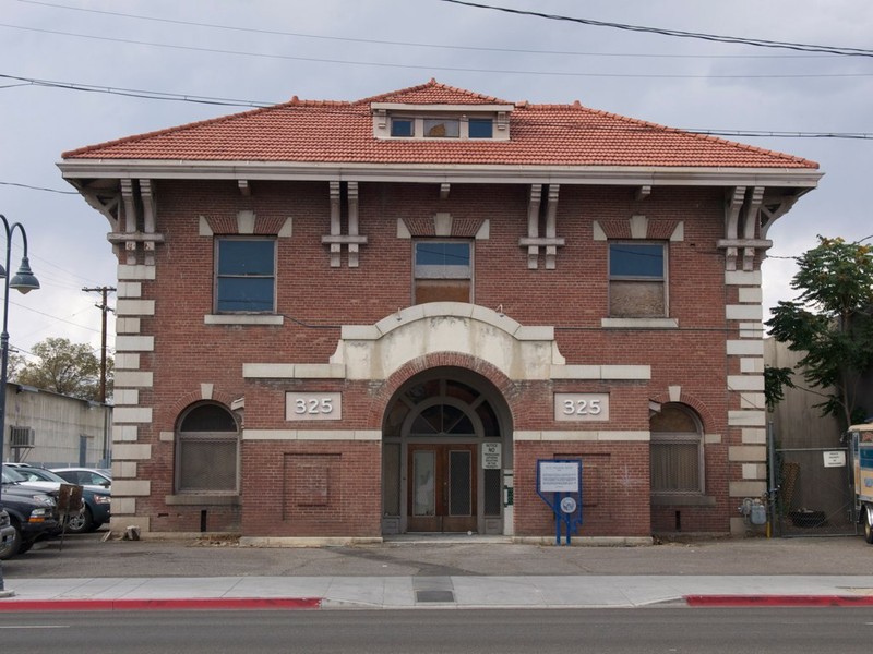 The Nevada-California-Oregon Railroad Depot was built in 1910