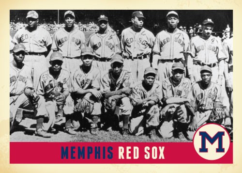 Memphis Red Sox Baseball Card