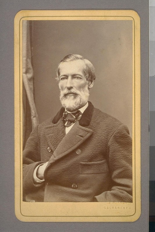 The Big Four: Huntington's business partner Mark Hopkins Jr, who came to know the group through another partner, Edward H. Miller--who served as secretary to Central Pacific.