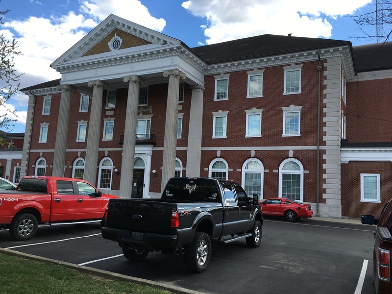 The C&O station, pictured in 2016