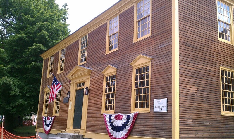 The museum complex also includes the restored Folsom Tavern which was built in 1775. The tavern was home to numerous political debates during the fight for Independence.  