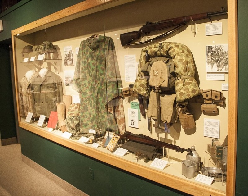 The Marine Exhibit at the Wright Museum (Photo Courtesy of the Wright Museum of World War II)