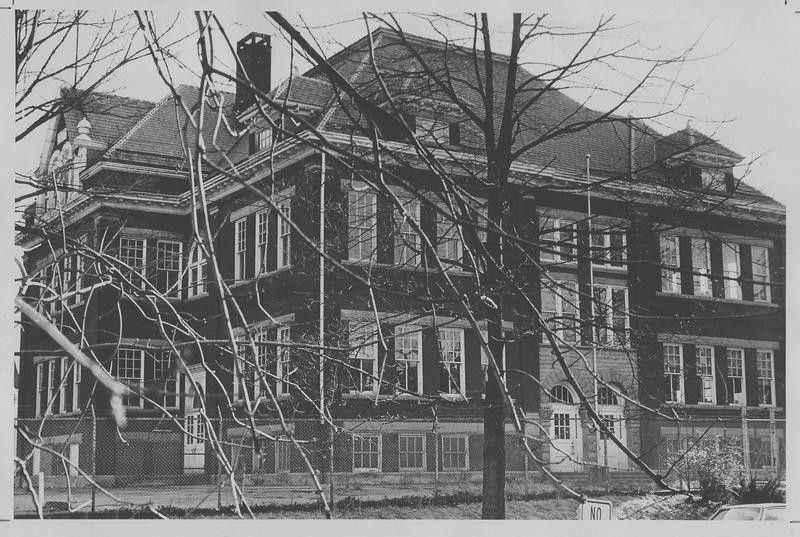 The replacement school building, known as Buffington Elementary, operated from 1898-1976. 