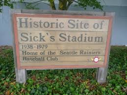 Sicks Stadium - Seattle Washington - Seattle Pilots - Seattle Angels -  Seattle Rainiers - Pacific Coast League - Major League Baseball - American  League