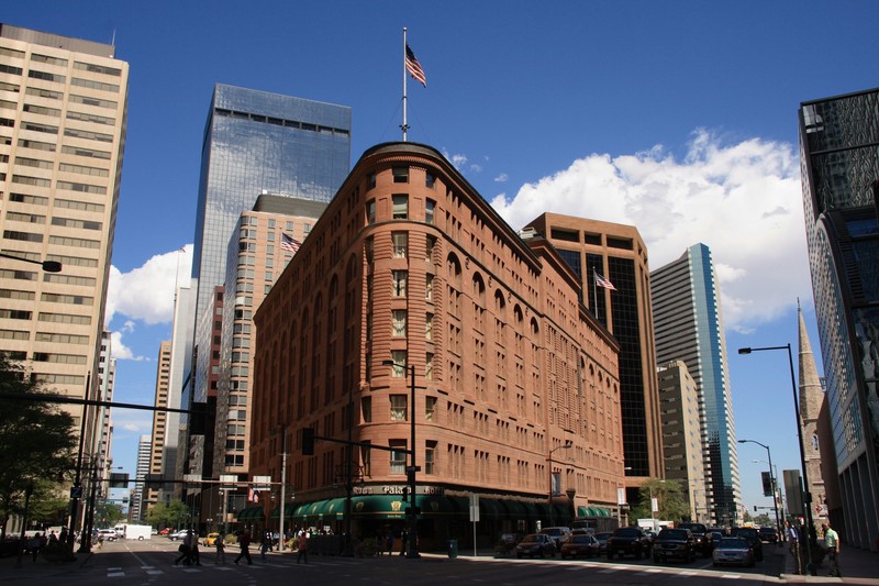 Front view of the hotel, which is the first with this particular shape.