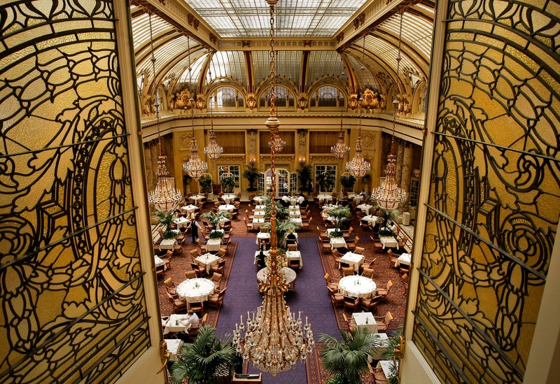 Beautiful inside view of the hotel.