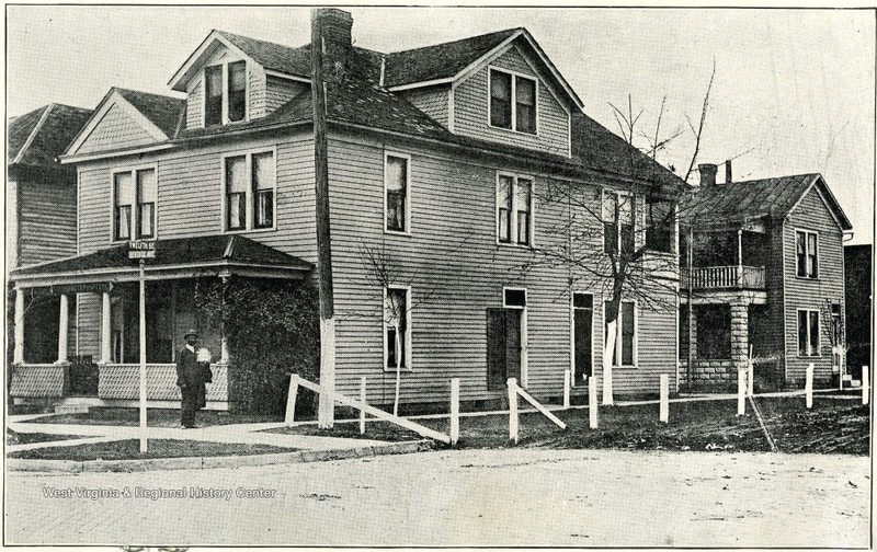 The Barnett Hospital in 1919, before it was remodeled in 1925