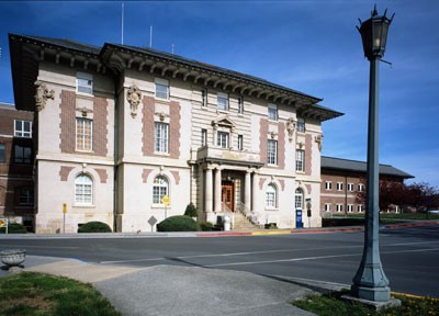 This former hospital building is now an administrative building