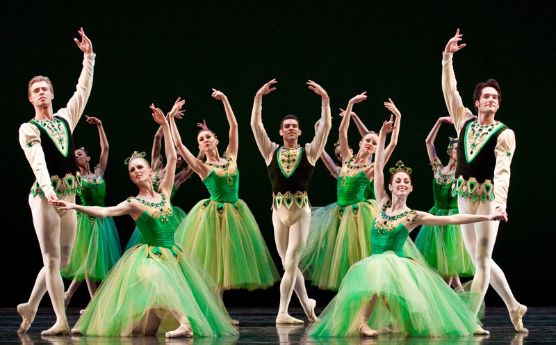 Ballet West cast of Emeralds