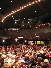 Interior of the theater at the reopening