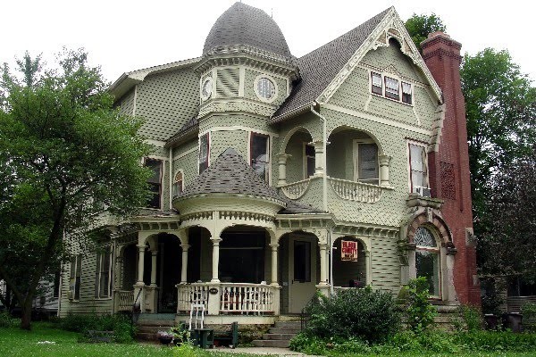 The Lindsay House, now called the Bloom County House.