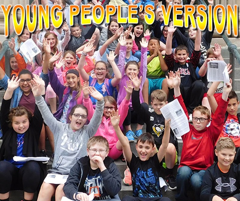 YOUNG PEOPLE'S VERSION - See Comment Section Below.