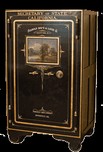 An antique safe