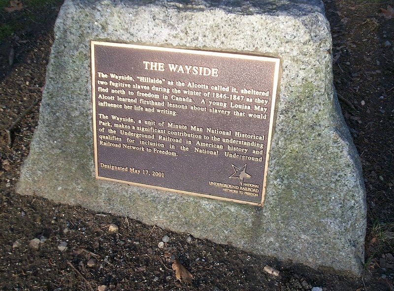This marker discusses the role of this home as hosting at least two slaves on their way to freedom along the Underground Railroad