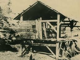 Remains of Sutter's Mill, circa 1850. Library of Congress