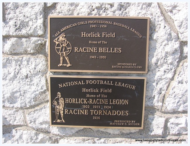 Plaque at Horlick Field (9).