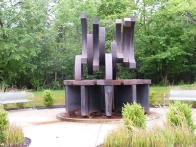 Another view of the David Berger National Memorial