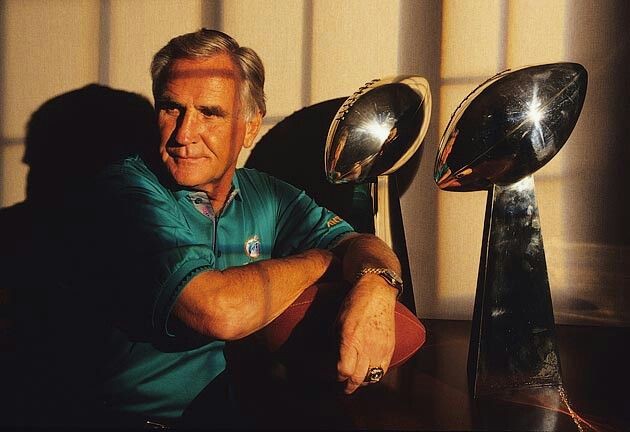 Two time Super Bowl champion head coach Don Shula.