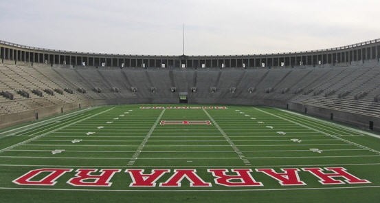 Harvard Stadium Field View