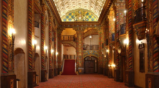 Palace Theater Ceiling of Celebrities Hall (image from Pinterest)