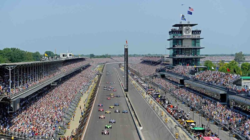 A look down the front Stretch