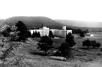 Photo of the West Virginia Colored Tuberculosis Sanatorium that was established in 1917 and opened two years later in 1919.