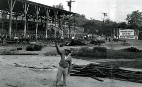 Demolition of Bugle Field