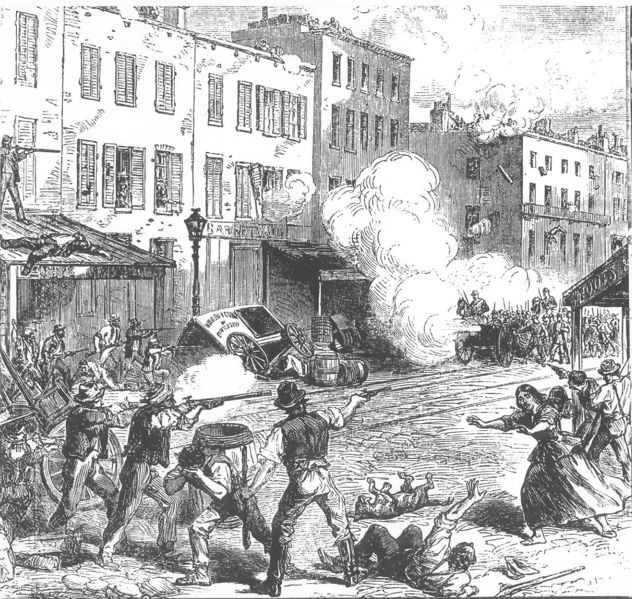 Depiction of the Slave Insurrection of 1741