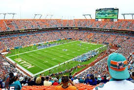 Miami Dolphins game in Sun Life Stadium